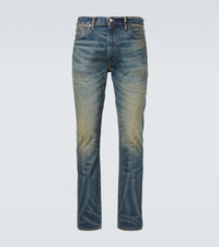 RRL Faded slim jeans