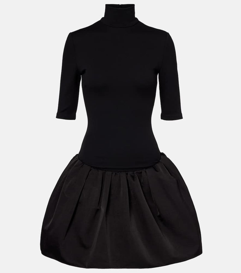 Magda Butrym Cotton and silk minidress