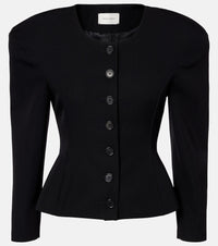 Magda Butrym Peplum wool cardigan