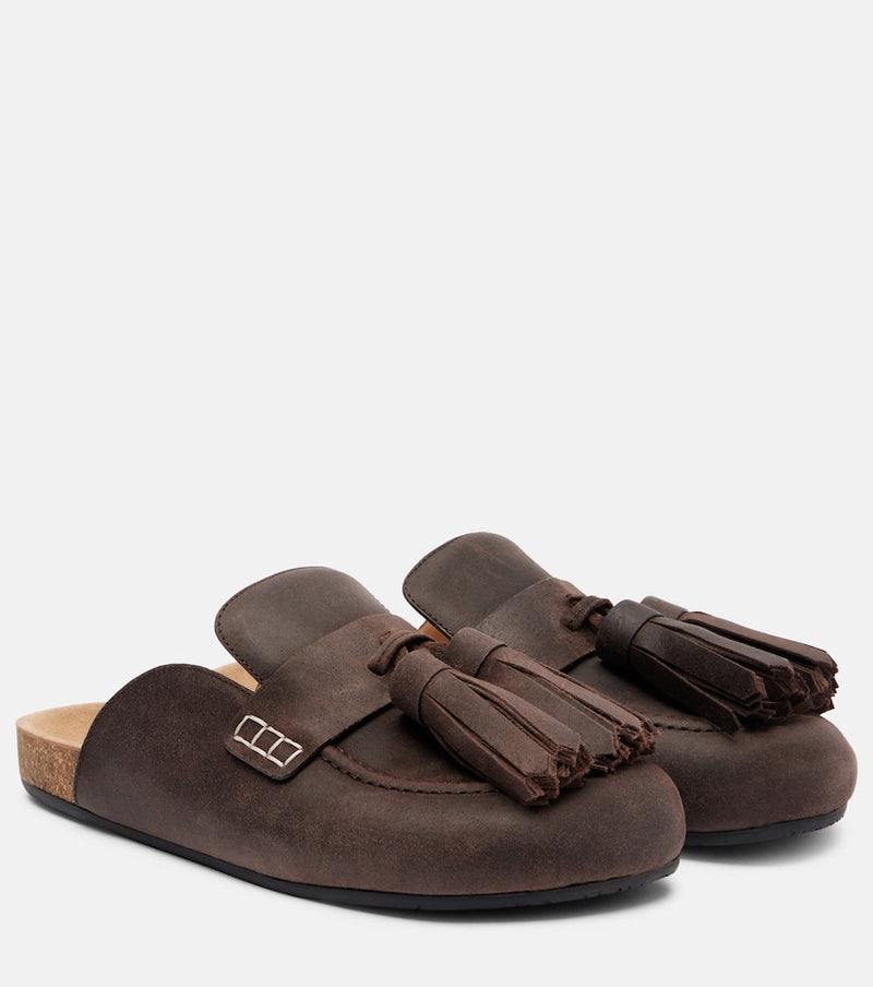 JW Anderson Tassel suede mules