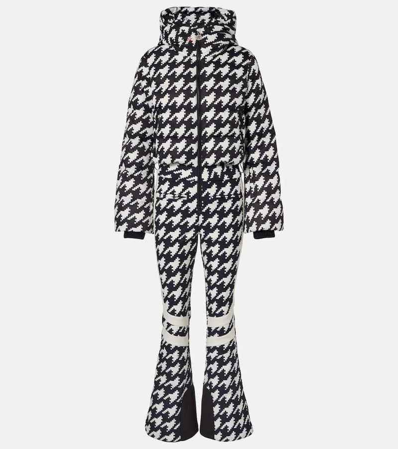 Perfect Moment Polar houndstooth ski suit