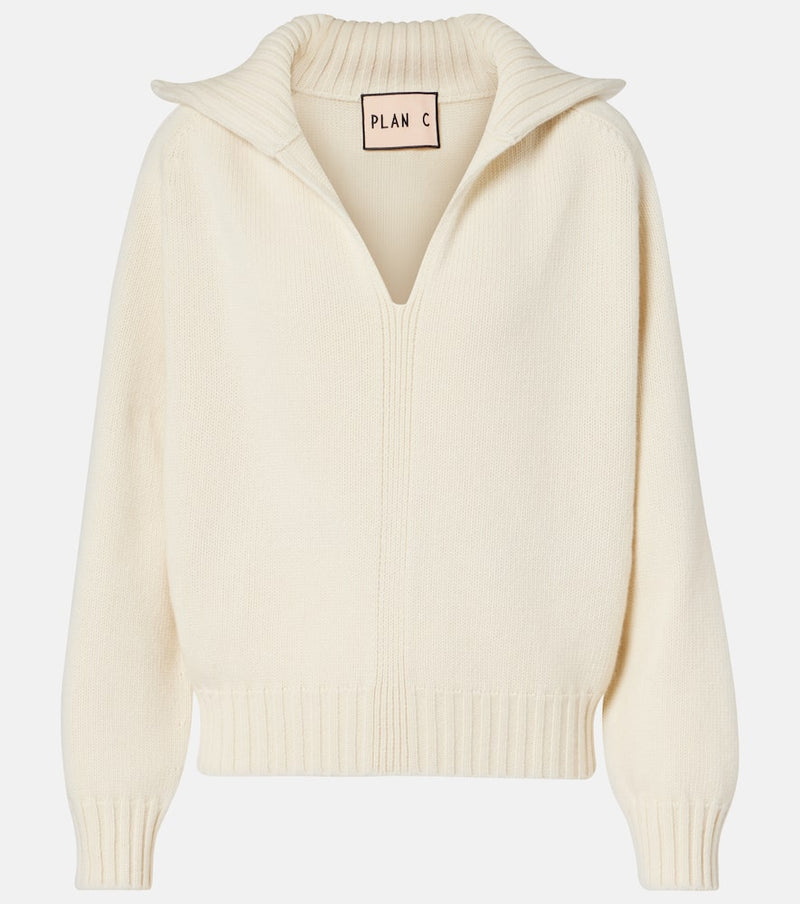 Plan C Wool and cashmere sweater