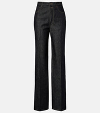Lemaire High-rise straight jeans