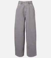 Lemaire High-rise wide-leg jeans