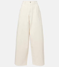 Lemaire High-rise wide-leg jeans