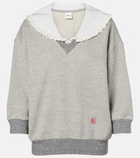 Chloe Cotton-blend French Terry sweatshirt
