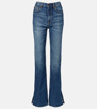 Chloe High-rise flared jeans