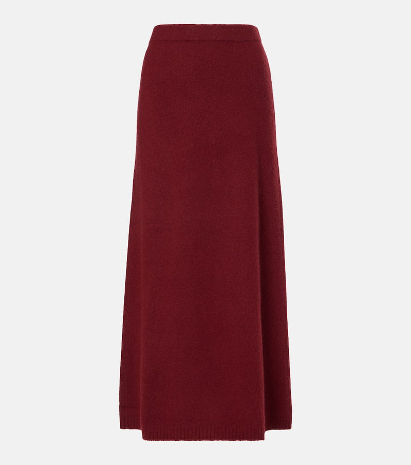 Max Mara Dorina cashmere-blend maxi skirt