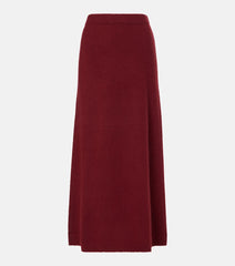 Max Mara Dorina cashmere-blend maxi skirt
