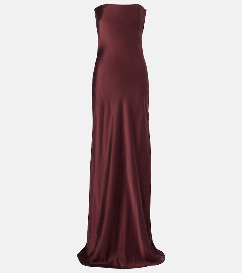 Christopher Esber Filo silk satin gown