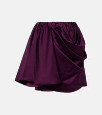 Ganni Draped miniskirt