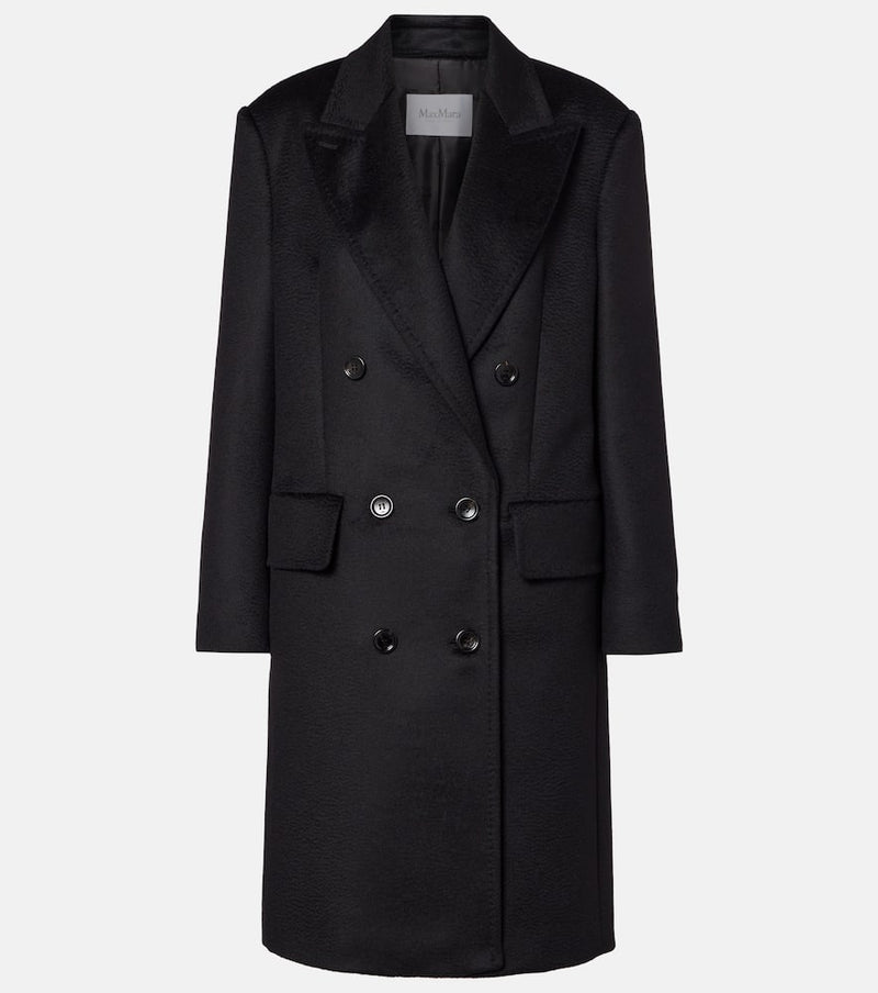 Max Mara Cosa double-breasted camel hair coat