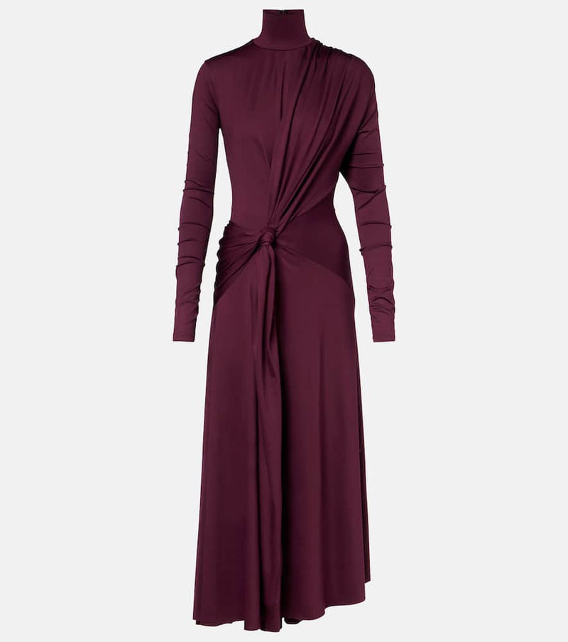 Victoria Beckham Jersey midi dress