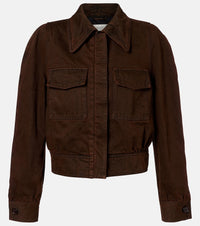Dries Van Noten Cropped denim jacket