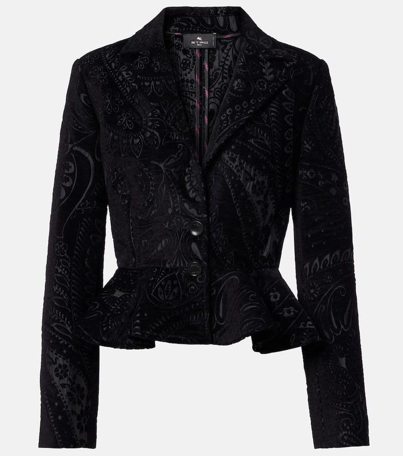 Etro Paisley peplum blazer