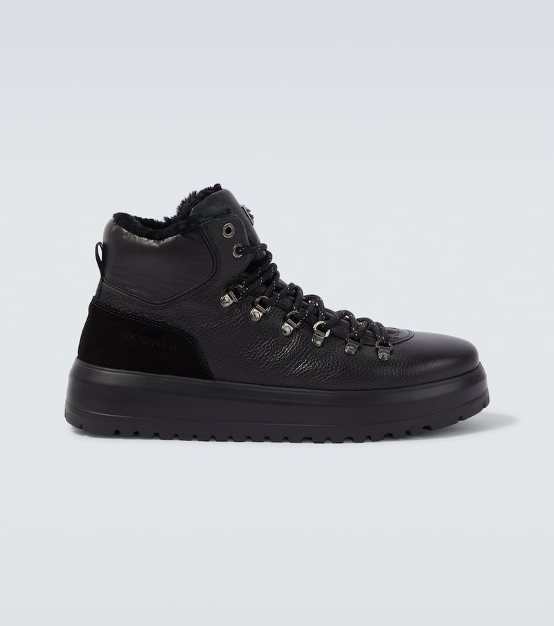 Bogner Antwerp leather high-top sneakers