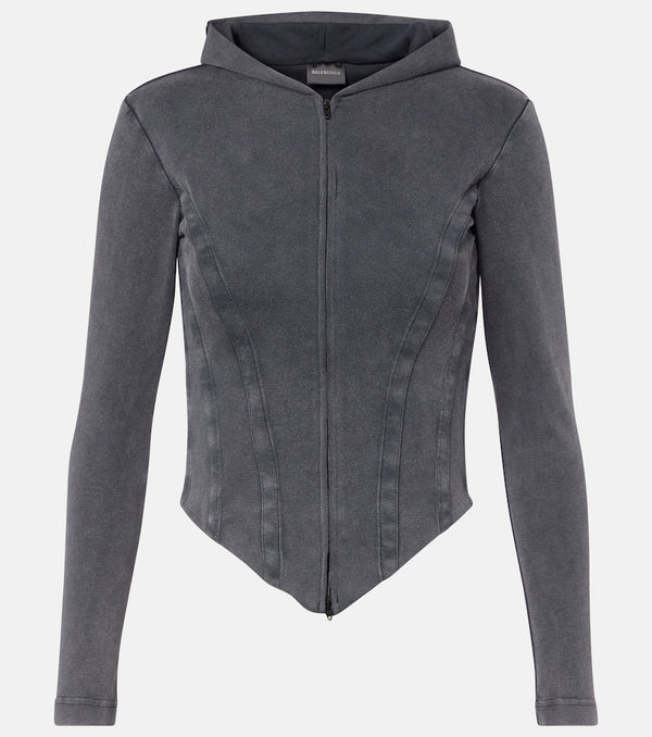 Balenciaga Cotton jersey hoodie