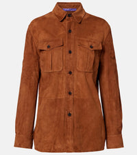 Ralph Lauren Collection Landry suede shirt
