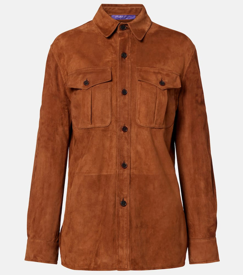 Ralph Lauren Collection Landry suede shirt