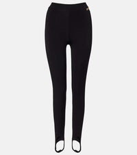 Balmain Jersey stirrup leggings