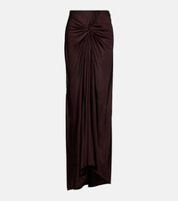 Dries Van Noten Draped maxi skirt