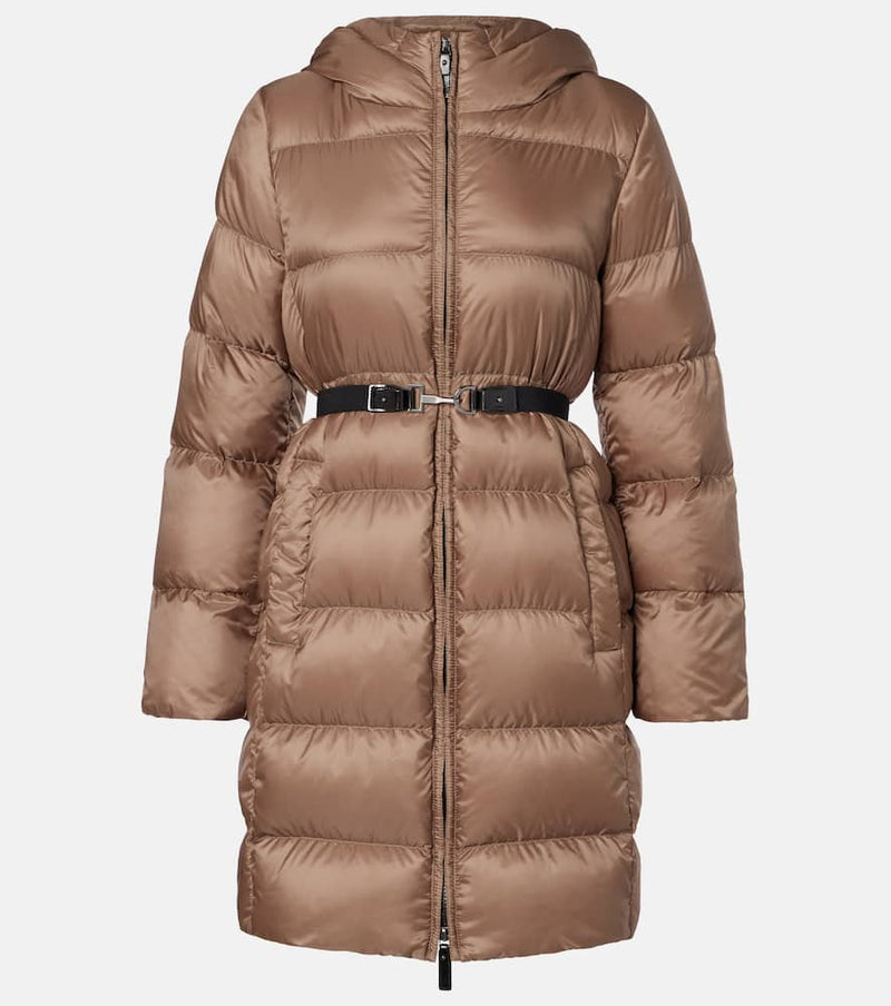 Max Mara The Cube Seipar quilted down coat