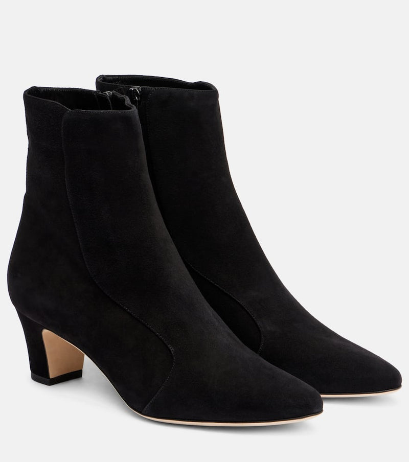 Manolo Blahnik Myconia 50 suede ankle boots