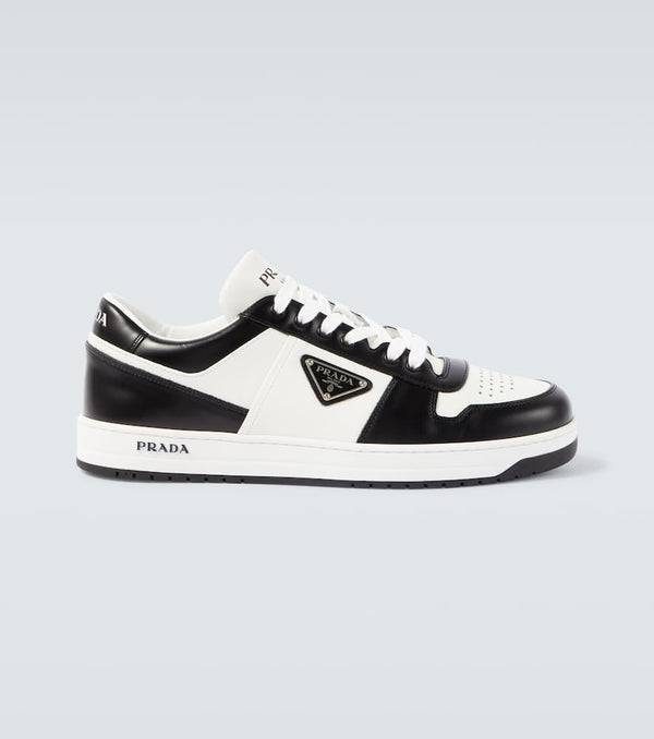 Prada Downtown leather sneakers