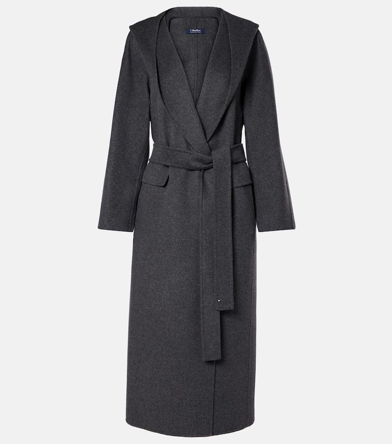 S Max Mara Cassia wool wrap coat