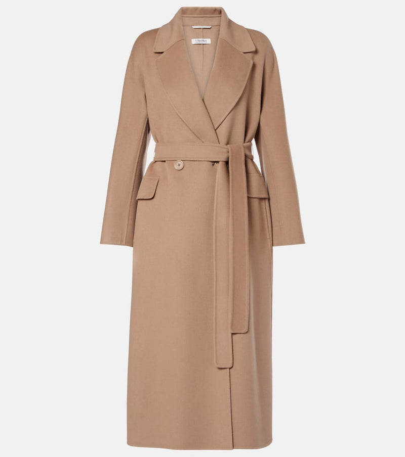 S Max Mara Enzo virgin wool wrap coat