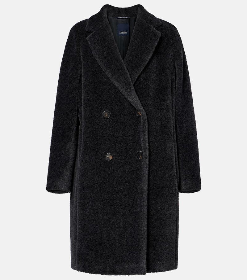 S Max Mara Roseto alpaca and wool coat