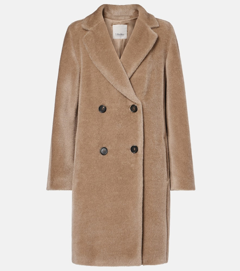 S Max Mara Roseto alpaca and wool coat