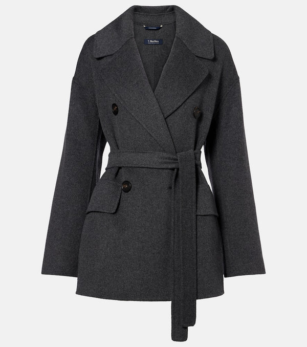 S Max Mara Ornella belted virgin wool coat