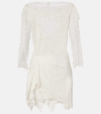 Isabel Marant Rubiana lace cotton-blend minidress