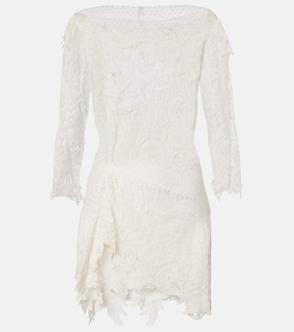 Isabel Marant Rubiana lace cotton-blend minidress