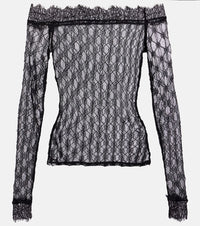 Isabel Marant Marlene off-shoulder lace top