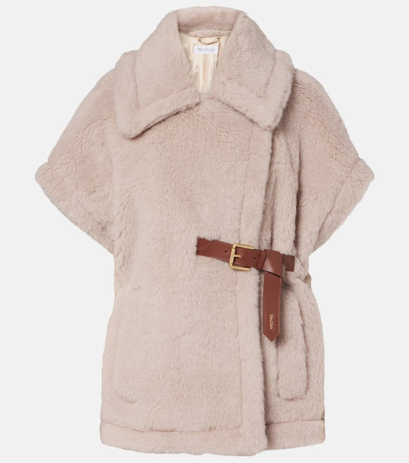Max Mara Newbab alpaca, wool, and silk cape