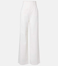 Max Mara Balta high-rise virgin wool wide-leg pants