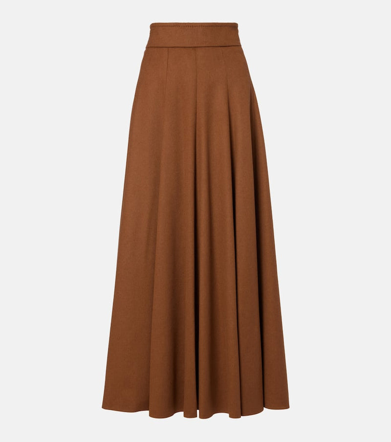 Max Mara Camel hair maxi skirt