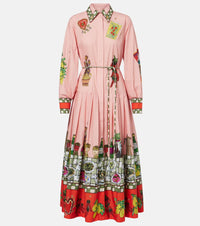 Alemais x Greg Sindel Contessa cotton poplin shirt dress