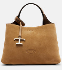 Tod's Apa Mini suede tote bag