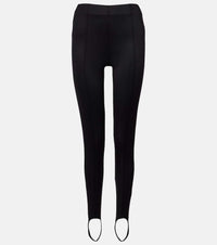 The Frankie Shop Caserta high-rise stirrup leggings