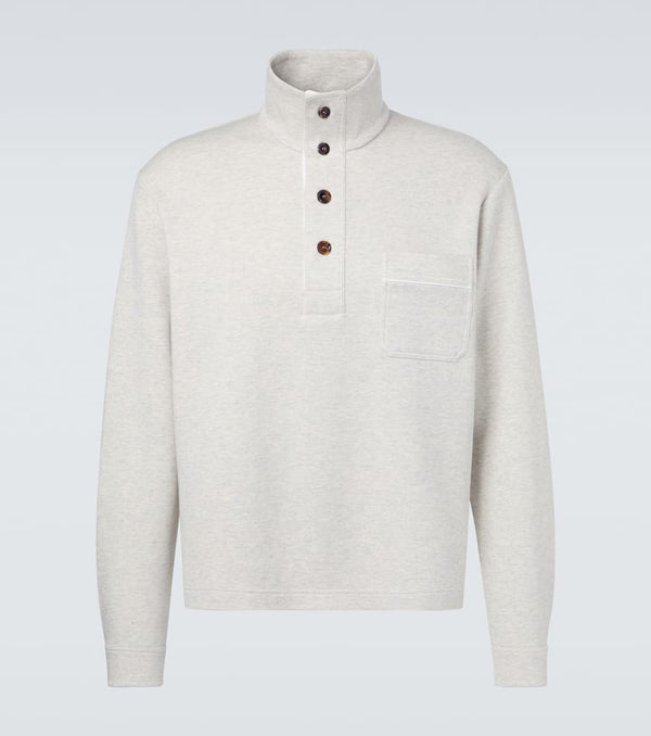 Tom Ford Cotton, silk, and cashmere sweatshirt