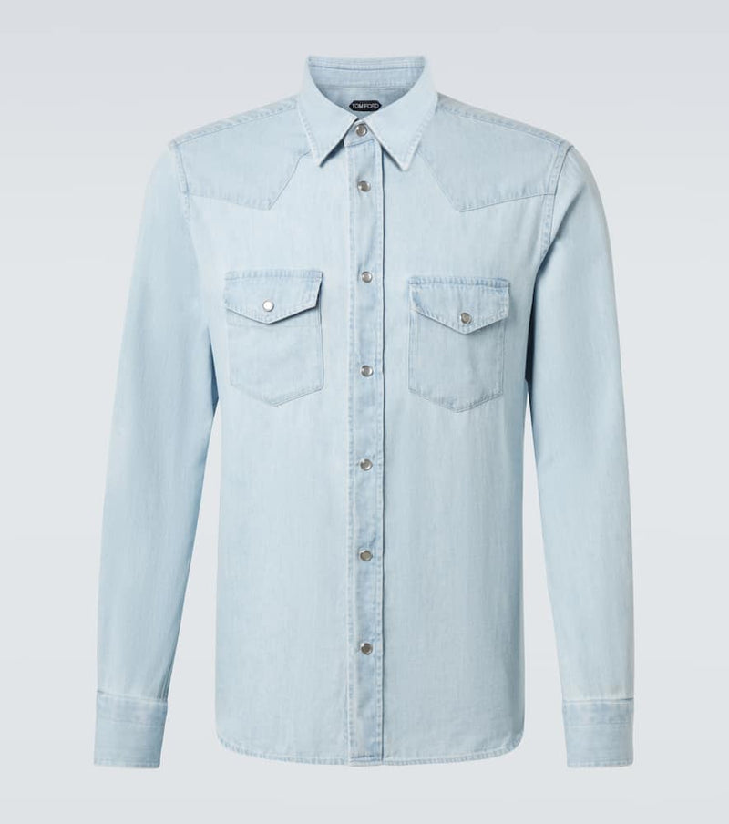 Tom Ford Cotton chambray shirt