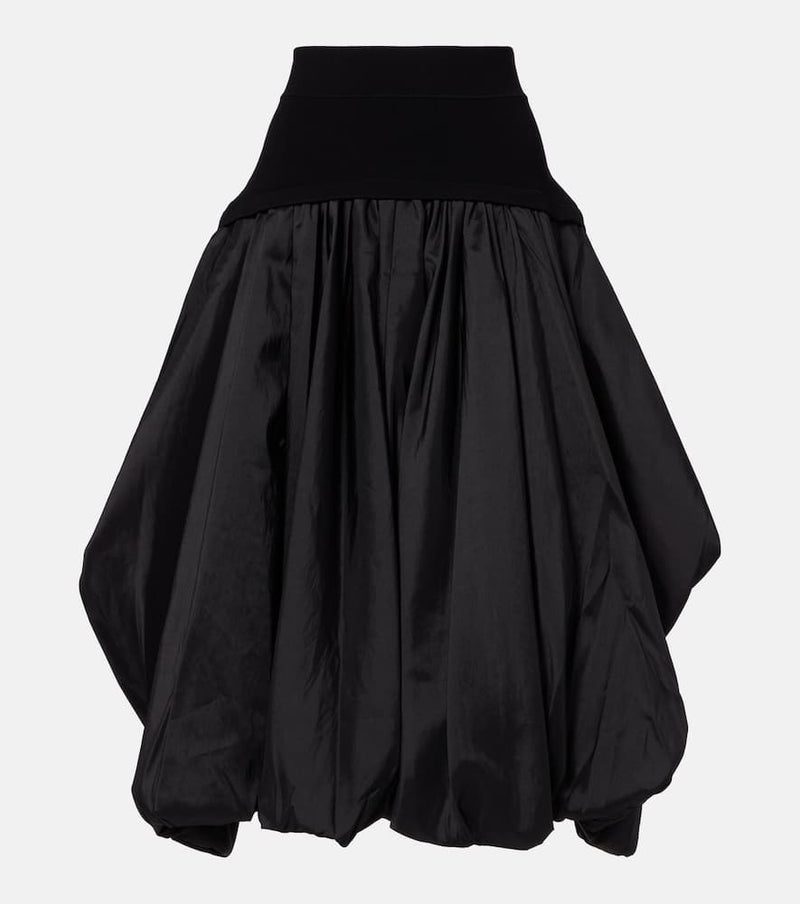 Simkhai Corinn bubble midi skirt