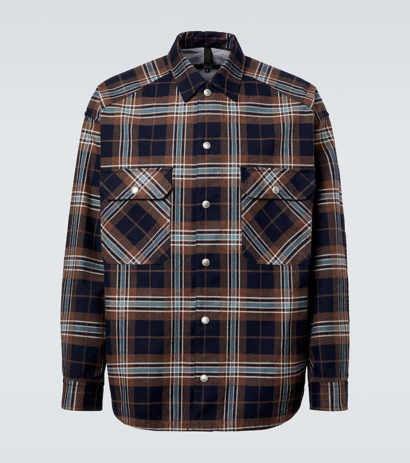 Comme des Garcons Homme Plaid cotton overshirt
