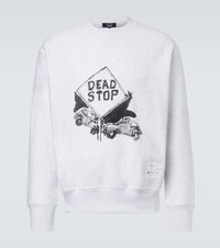 Comme des Garcons Homme Printed cotton jersey sweatshirt