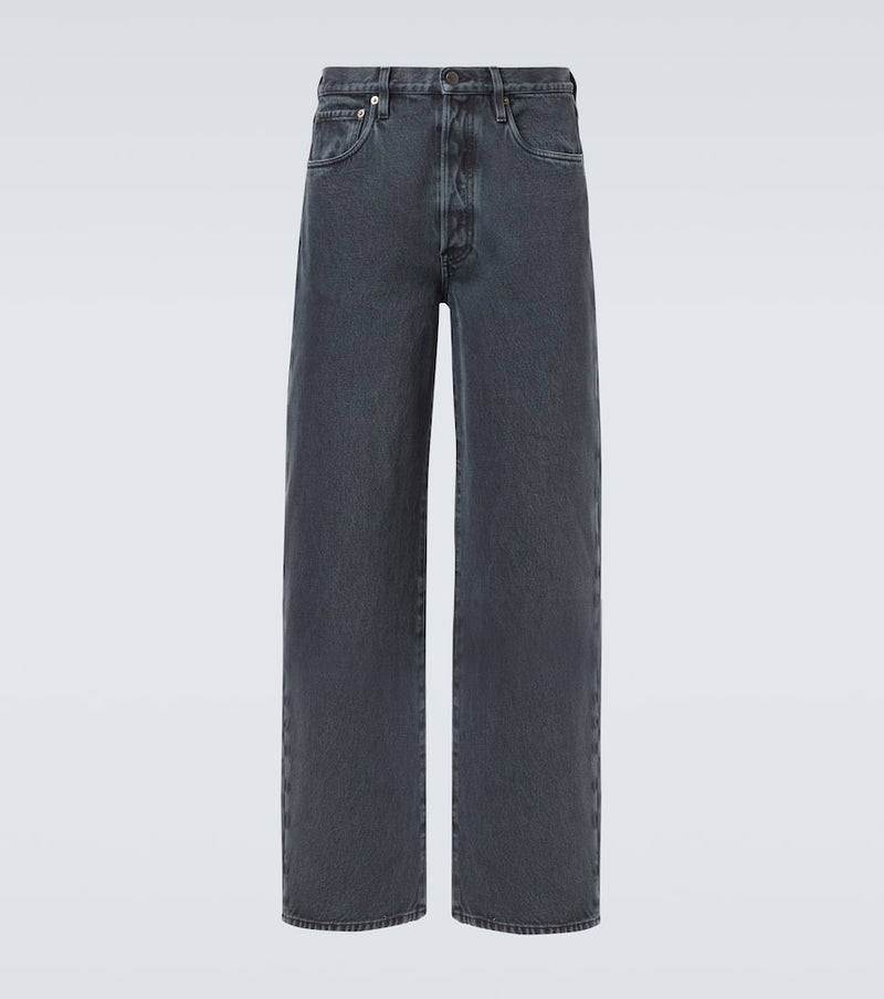 Prada High-rise wide-leg jeans