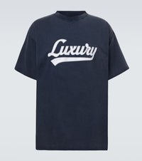 Balenciaga Printed cotton jersey T-shirt