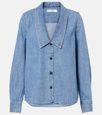 Frame Low Collar denim shirt